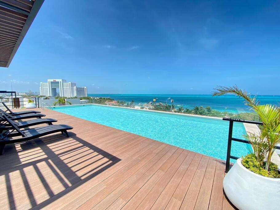 Panoramic Penthouse Apartment Cancun Exterior photo